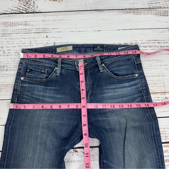 AG Adriano Goldschmied Size 27 The Prima Mid Rise Cigarette Stretch Jeans - Picture 11 of 13